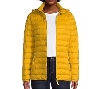 St. John's Bay Water Resistant Lightweight Packable Puffer Jacket